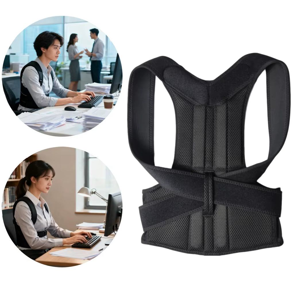 Humpback Posture Corrector and Scoliosis Trainer for Improved Sitting Posture, Unisex Design