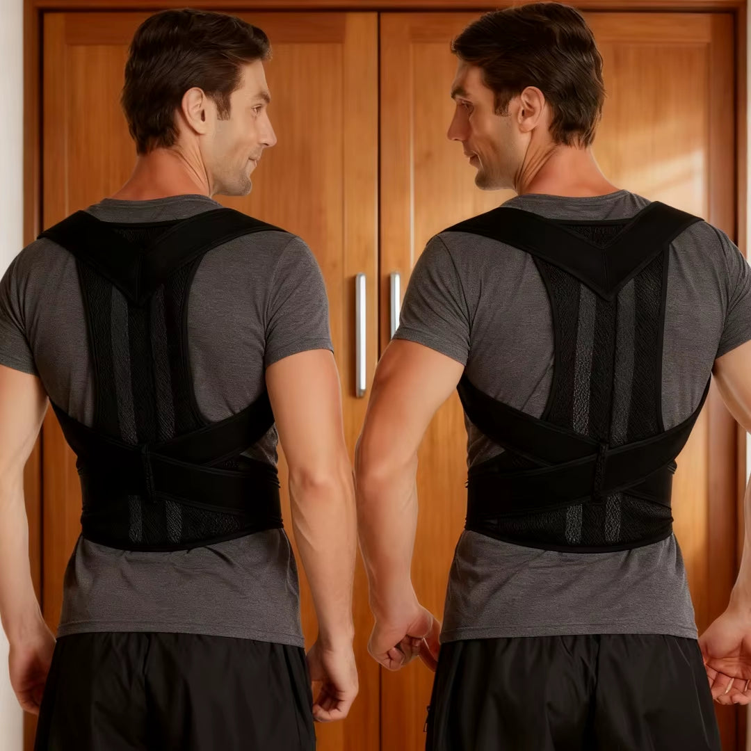 Humpback Posture Corrector and Scoliosis Trainer for Improved Sitting Posture, Unisex Design